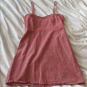 Brandy Melville plaid  mini dress